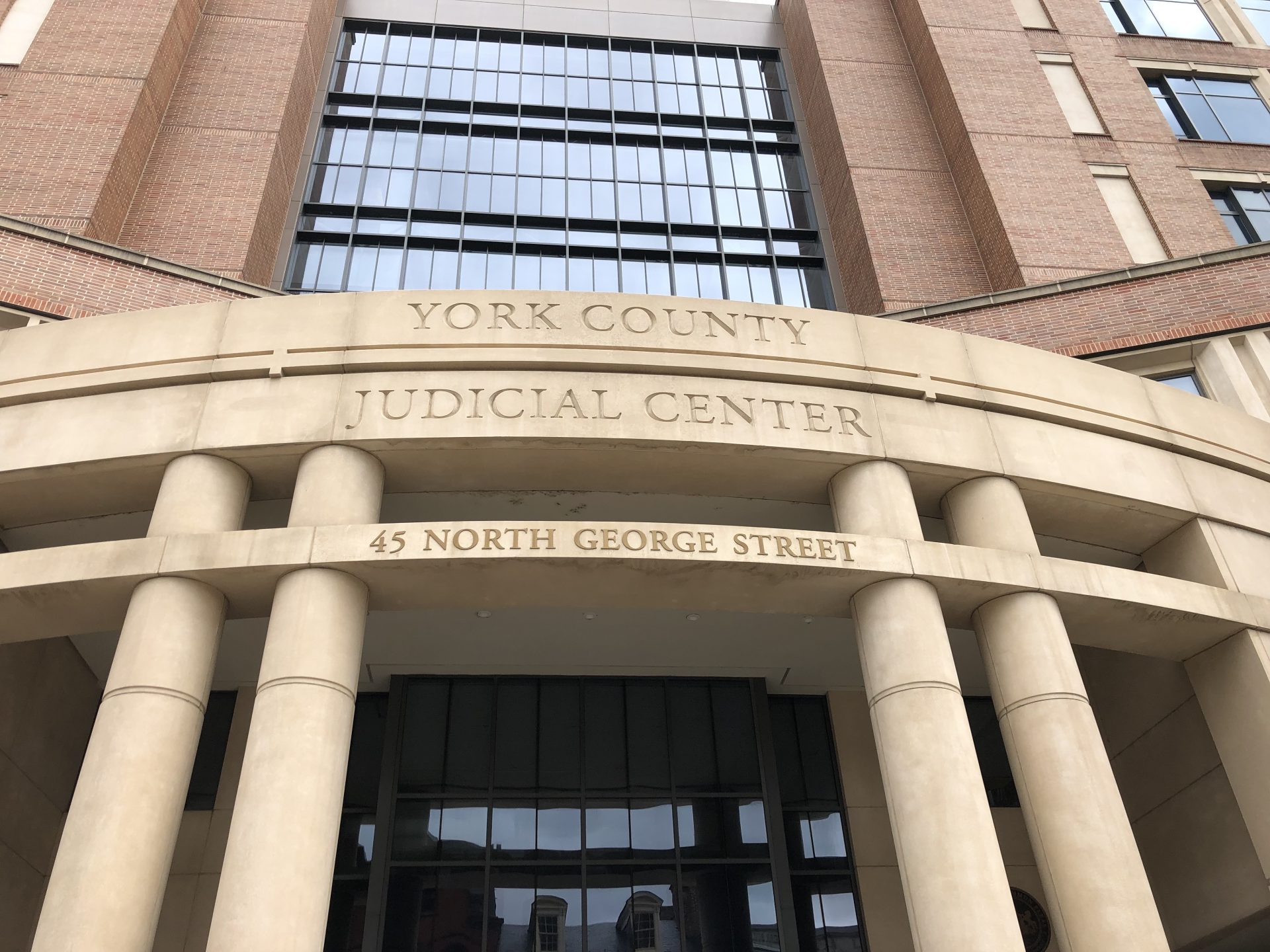 The York County Judicial Center is seen on Monday, April 8, 2019.