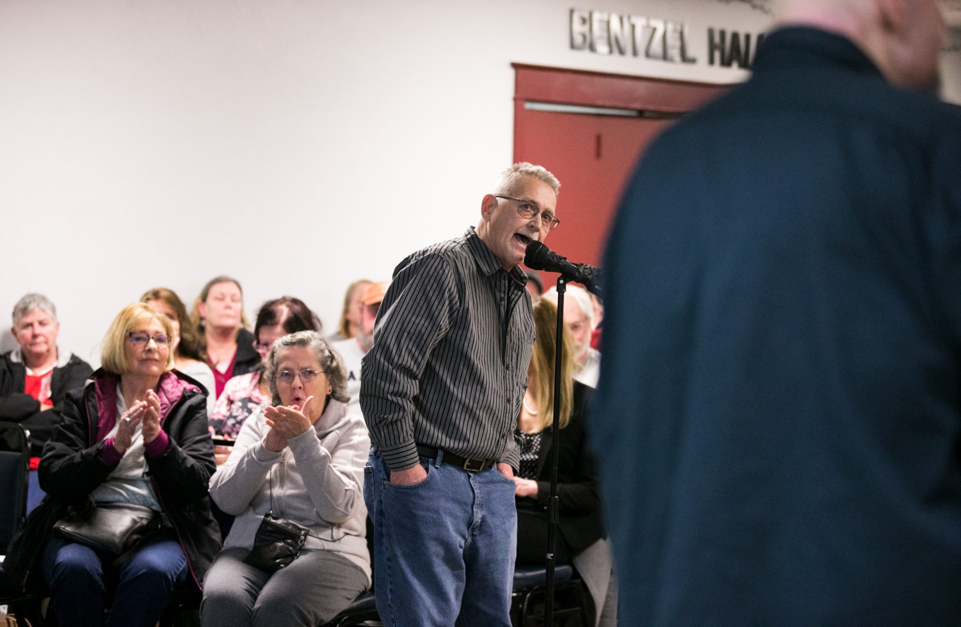 In February at the American Legion Post 109 in Mechanicsburg, members of the public weighed in on whether Pennsylvania should legalize recreational marijuana.