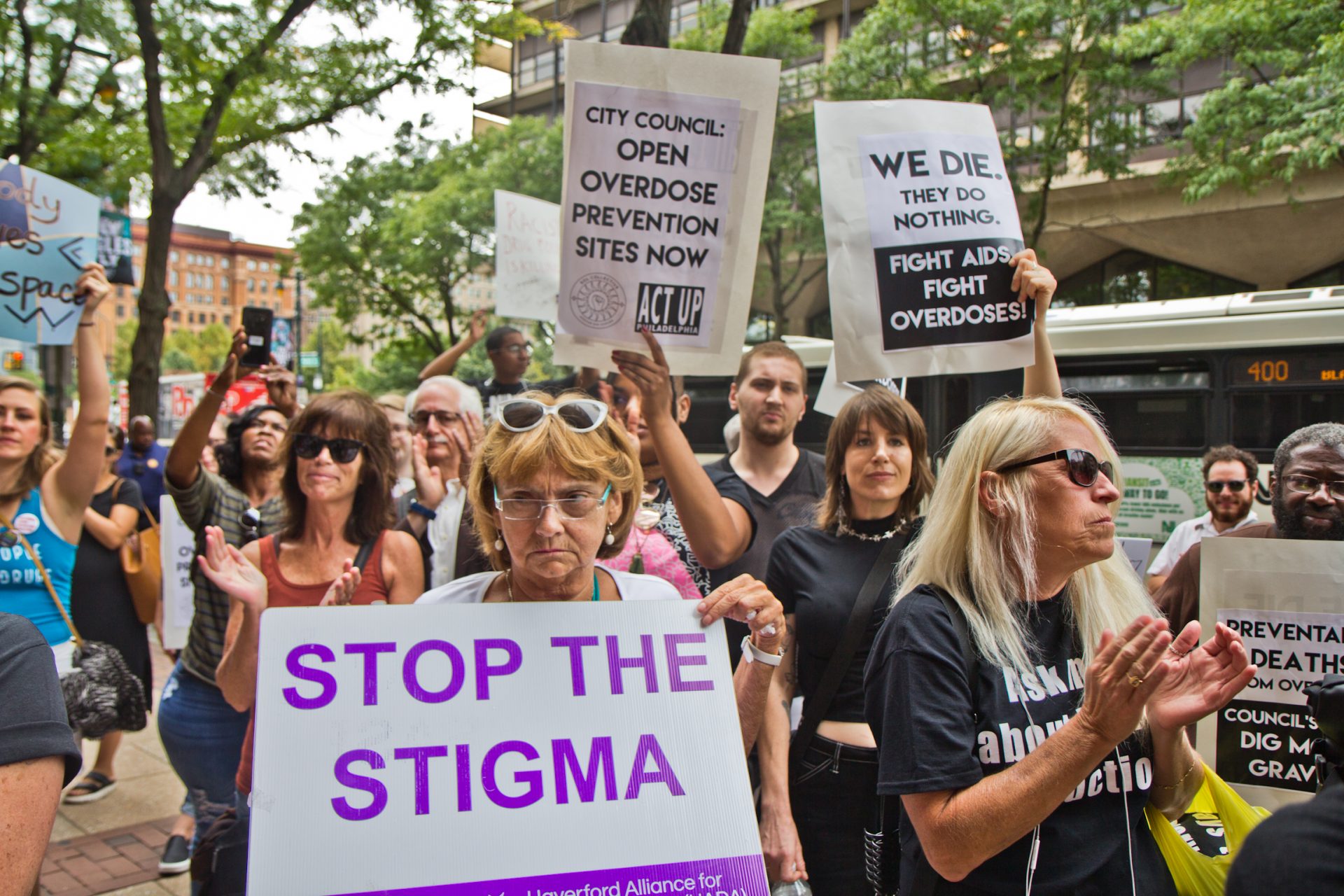 Safe injection site supporters in Philadelphia rallied outside a federal hearing Thursday to determine if the proposed Safehouse would violate the federal Controlled Substances Act.