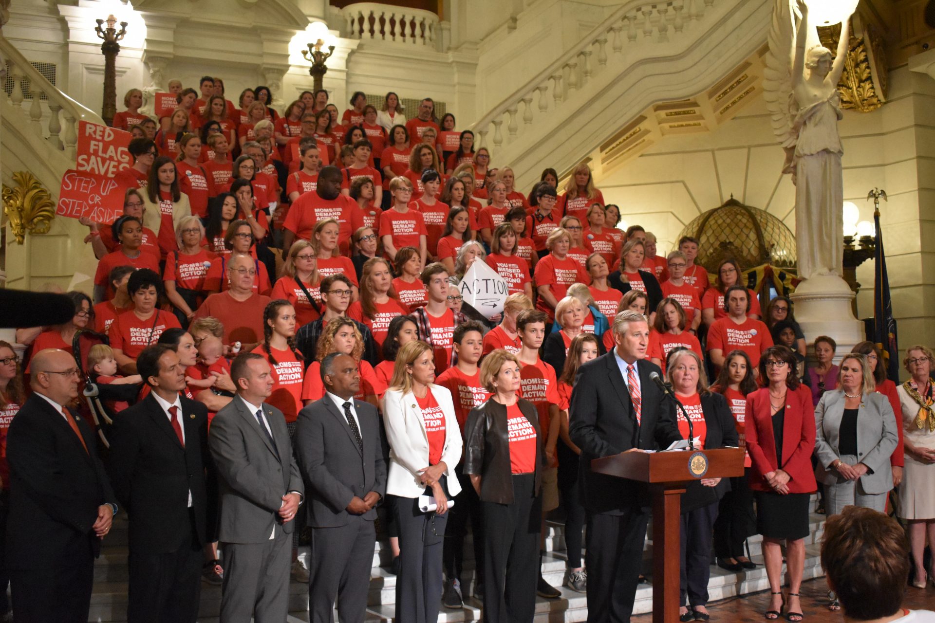 State Rep. Todd Stephens, R-Montgomery, speaks in the state Capitol on Sept. 17, 2019.