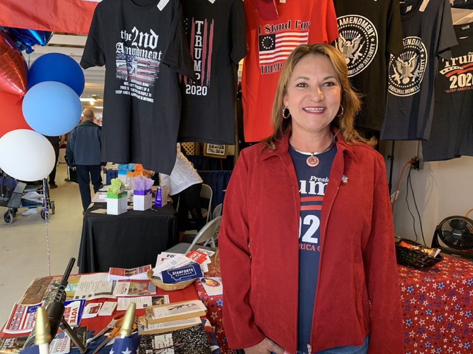 Montana State Rep. Theresa Manzella says President Trump's message of "America first" resonates in conservative Ravalli County, south of Missoula.