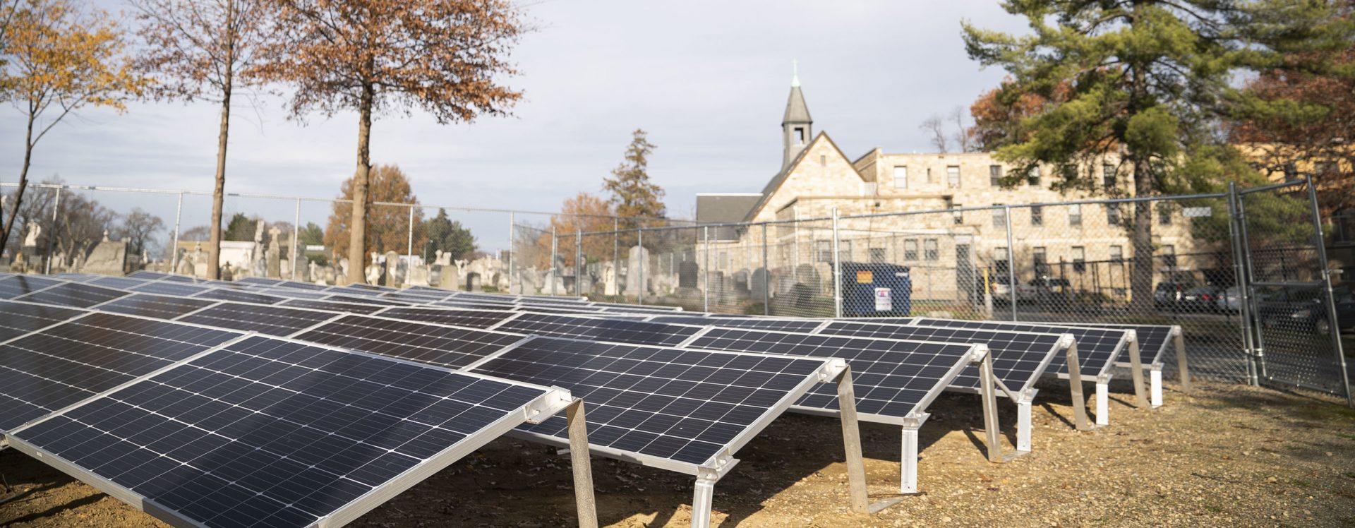 The Monastery of Our Lady of Mt. Carmel in Washington, D.C. is the new host of a 151 kW community solar garden. The panels will provide roughly 50 nearby households with green energy.