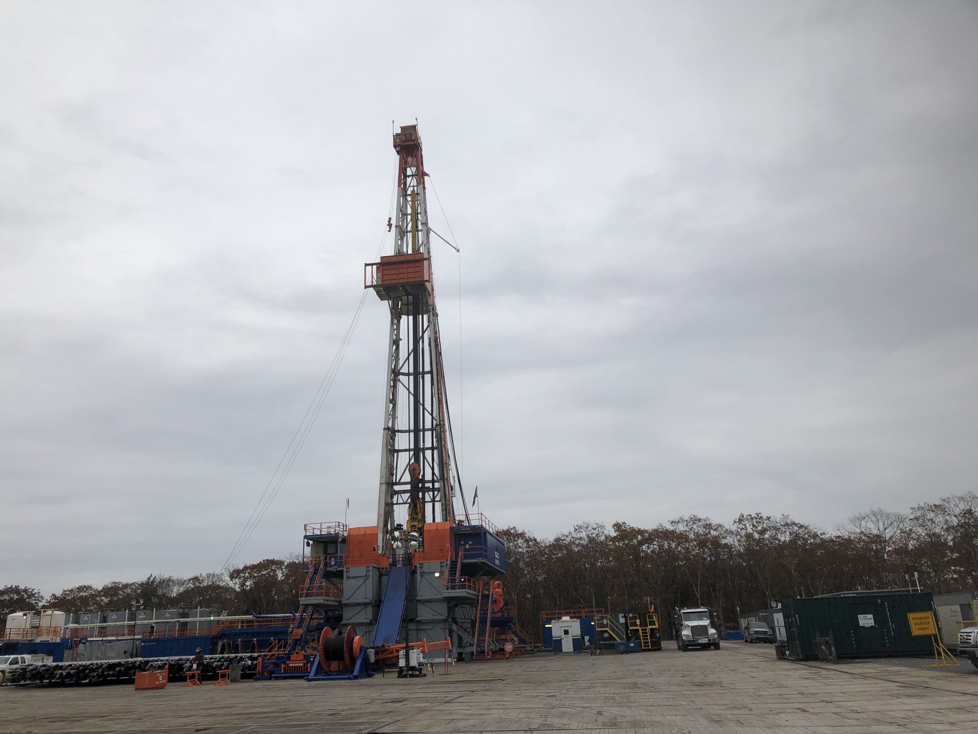 Utica Shale gas drill site