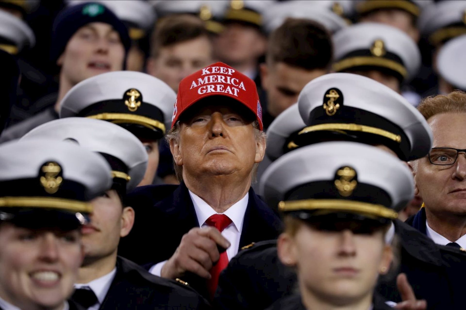 President Trump at Army-Navy 2019 Game