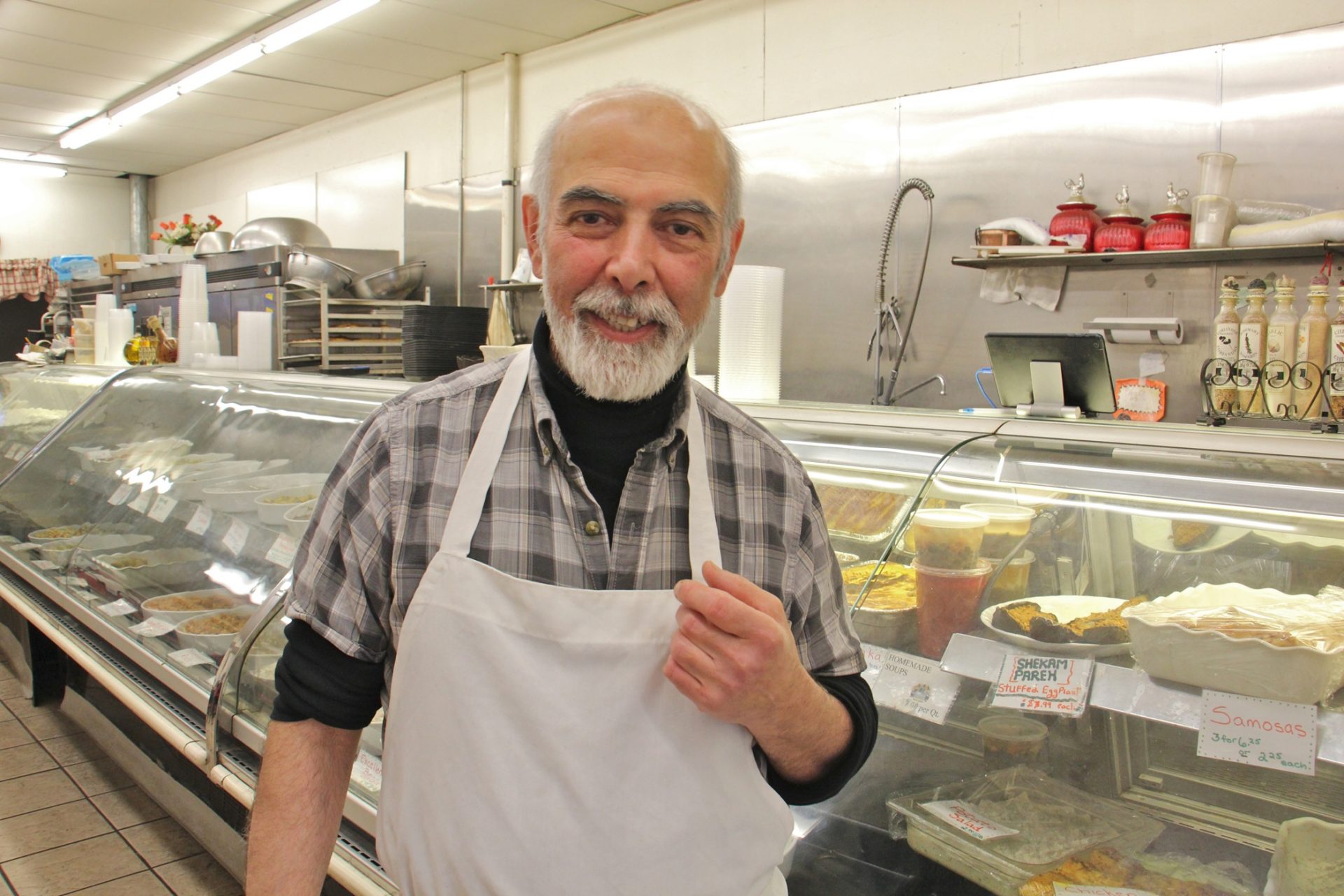 Fredoun Rashidian, 67, proprietor of the Caspian Grille in Lafayette Hill, came to the United States from Iran in 1979.