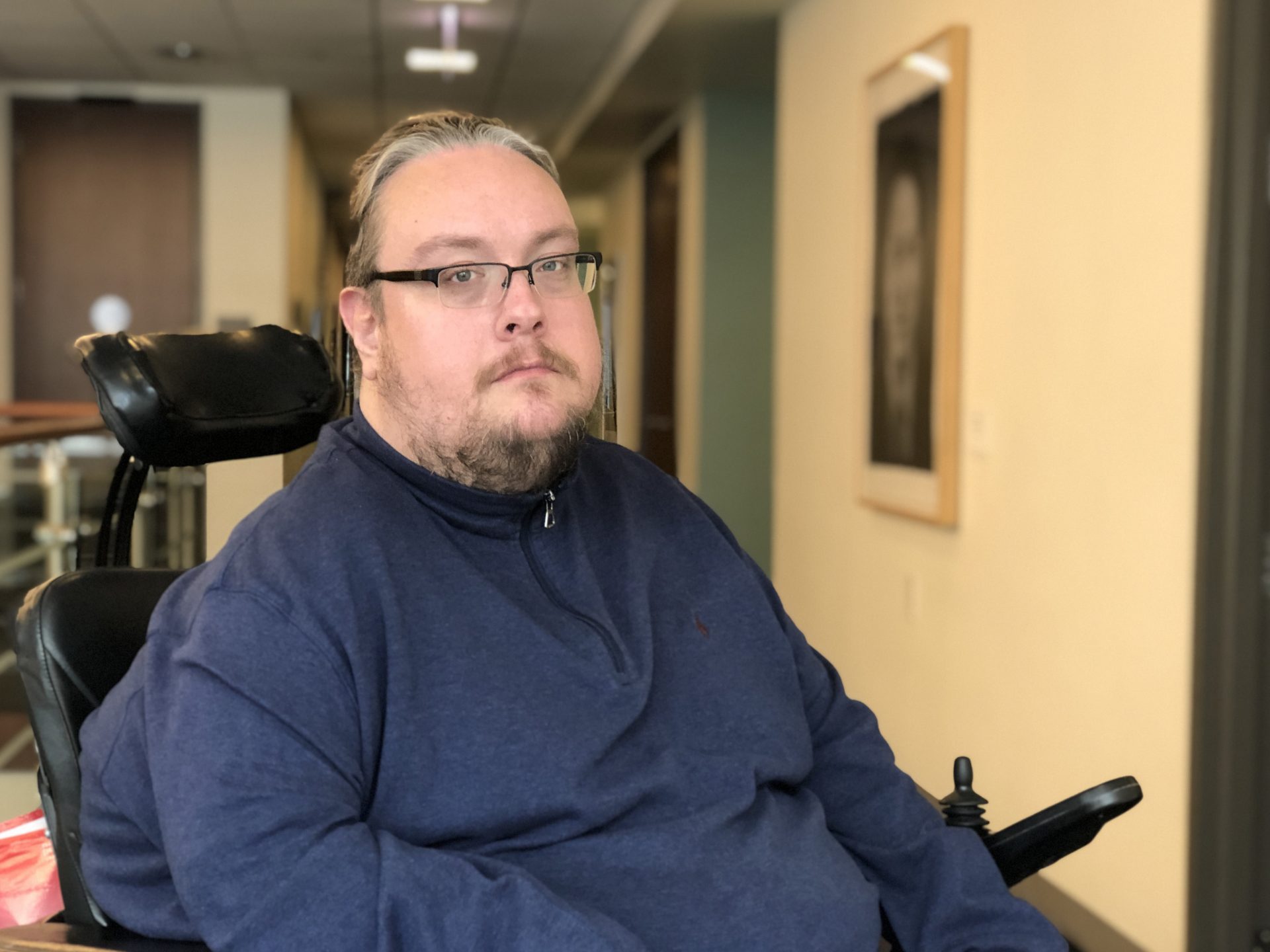 Adam Ballard, the housing and transportation policy analyst at the nonprofit Access Living, says Amtrak wanted to charge his organization more than $25,000 to take the train from Chicago to Bloomington, Ill.