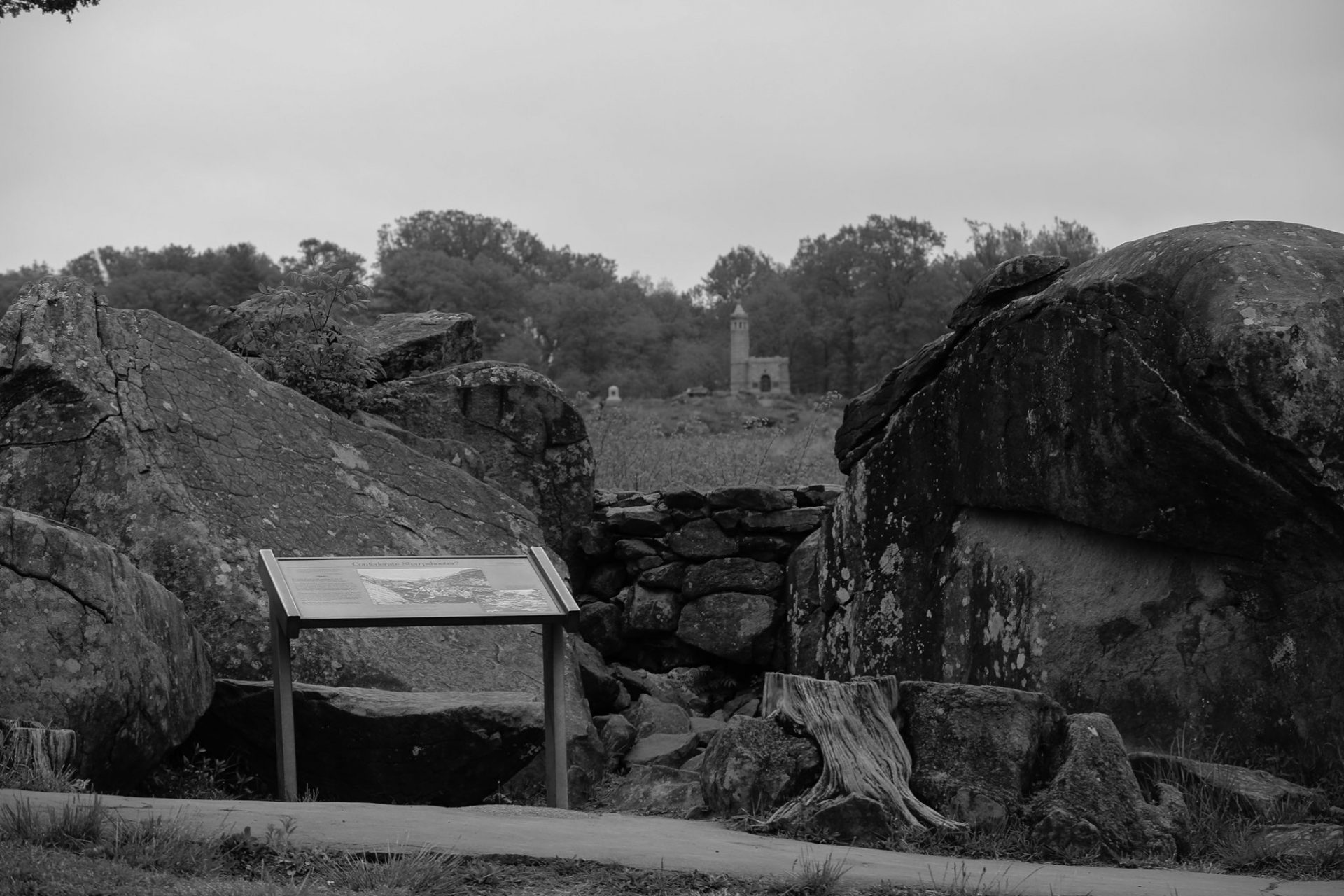 Devil's Den at the Gettysburg National Military Park