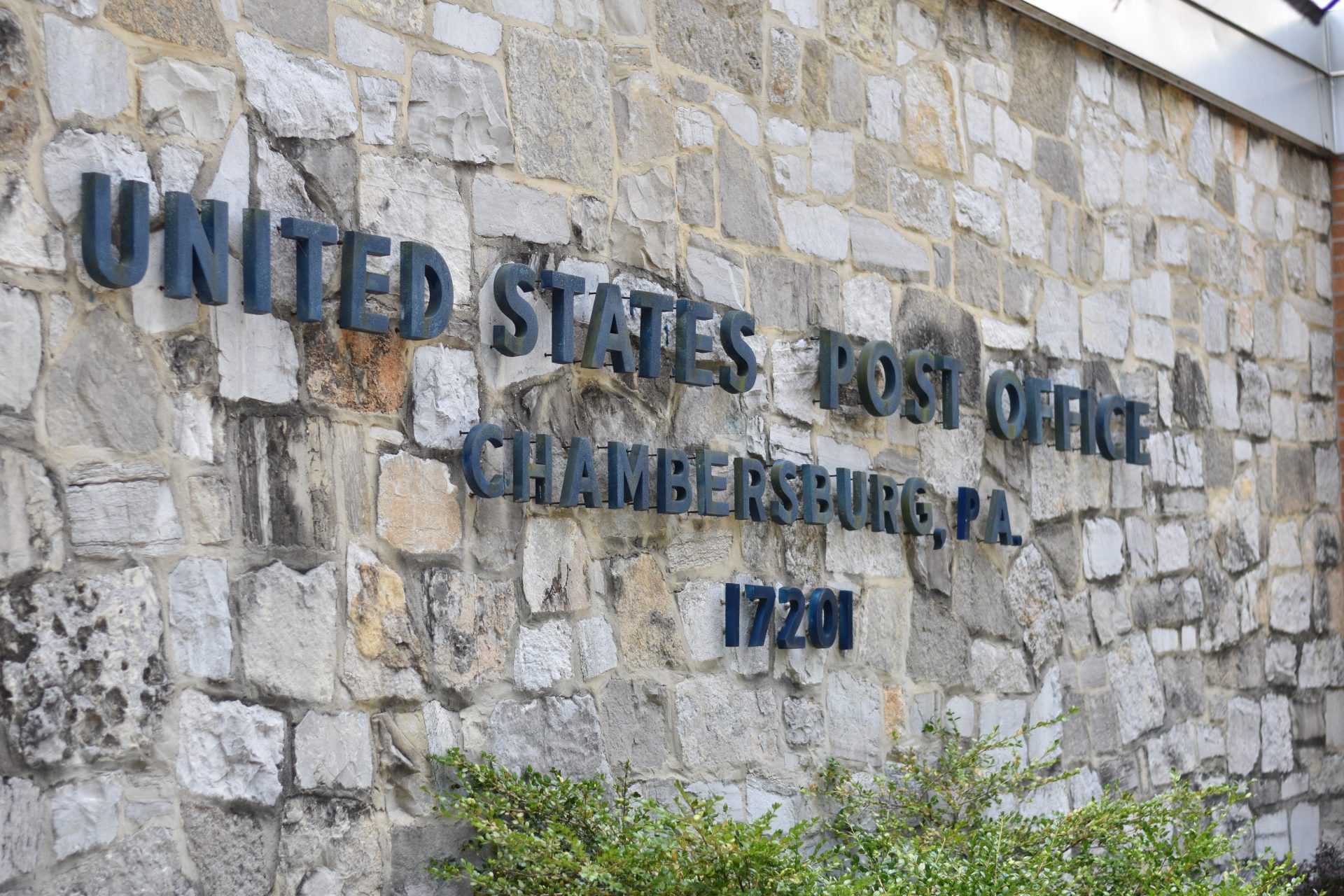 Chambersburg post office.