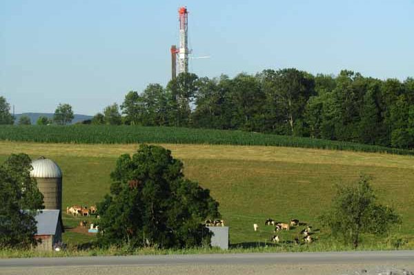 A well site in Lycoming County, Pa. (file)