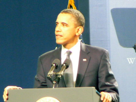 President Obama speaks at Penn State