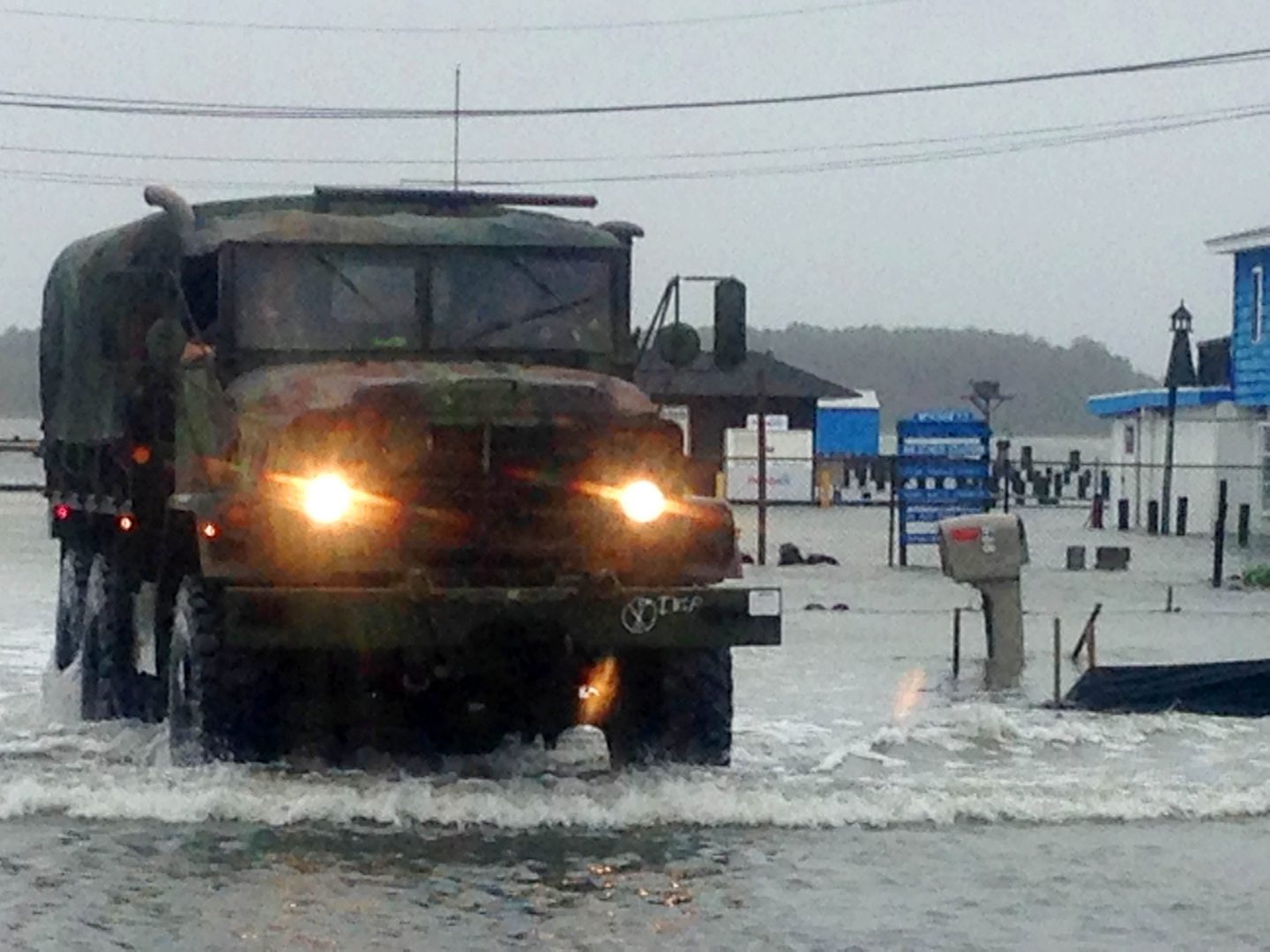 Tidal flooding like this in Dewey Beach, Del. will become more common with sea-level rise, scientists warn.