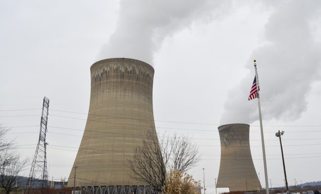 The Beaver Valley station generates electricity with nuclear power in Beaver County. 