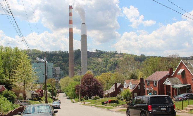 Cheswick Generating Station in Springdale, Pa. Owner GenOn Holdings says the plant will close in September 2021.