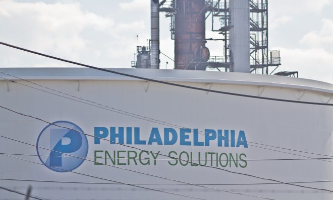 Philadelphia Energy Solutions' refinery. 