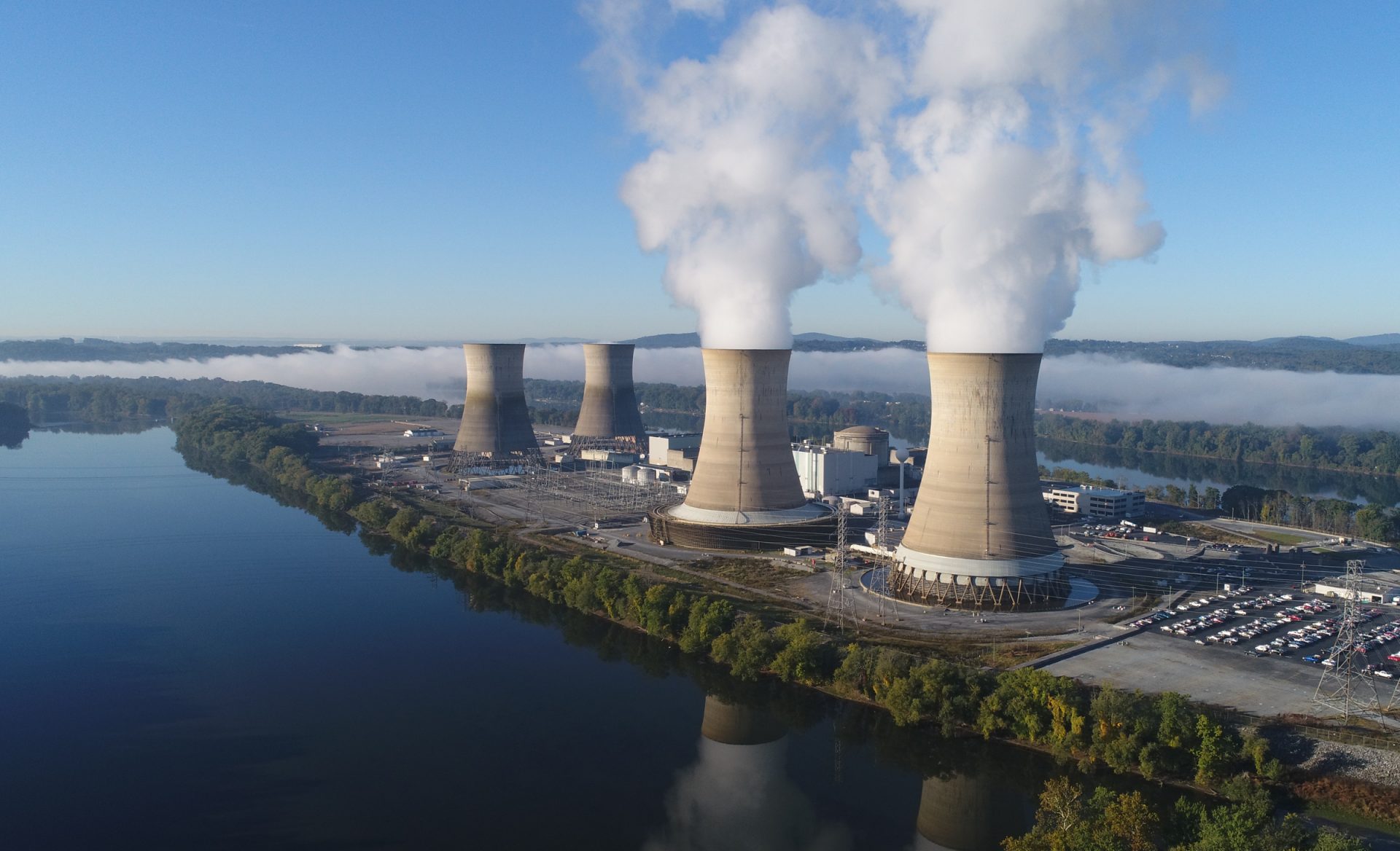 Three Mile Island nuclear power plant in Middletown, Pa.