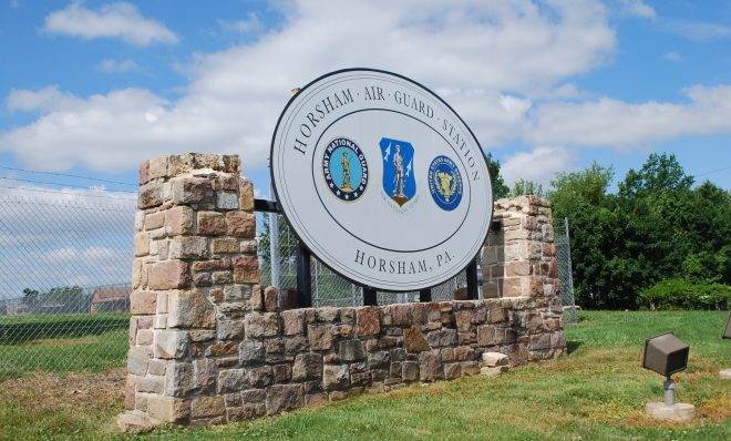 FILE PHOTO: The Horsham Air Guard Station in Bucks County, Pa.