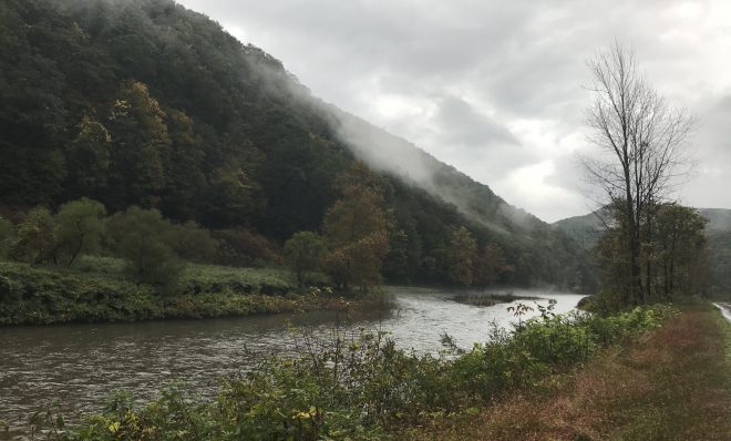 The Pine Creek Gorge, also known as Pennsylvania's "Grand Canyon."