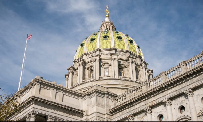 The Pennsylvania state Capitol is seen in this file photo.