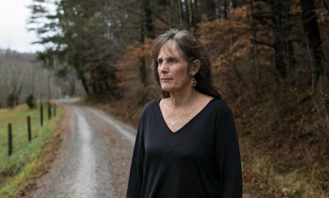 Mary Milkowski, who lives in Harrison County, West Virginia, said the dust from passing trucks was so bad her family stopped using their porch. 