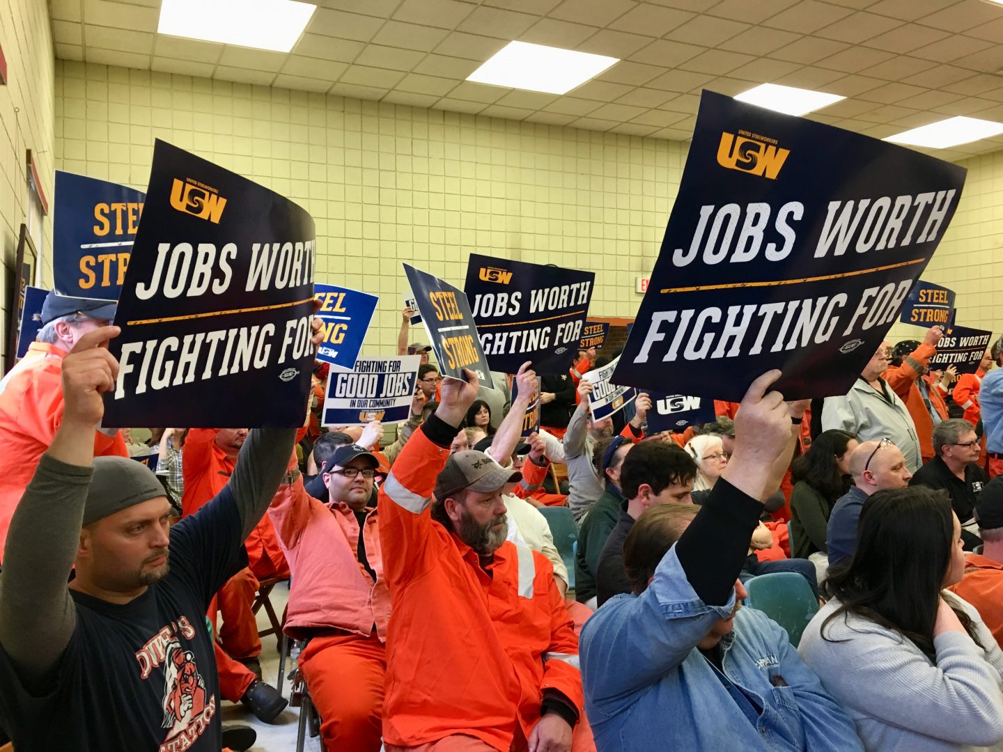 Democratic state lawmakers held a hearing on the Clairton Coke Works fire and subsequent air quality issues Thursday, drawing a large crowd of steelworkers and Mon Valley residents to the Clairton Municipal Building.