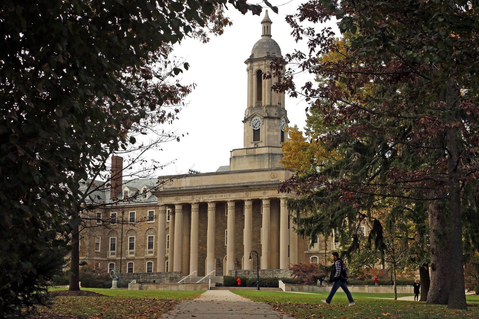 Old Main on the Penn State University main campus in State College. 