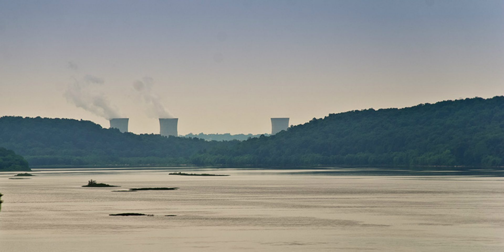 Three Mile Island nuclear power plant.