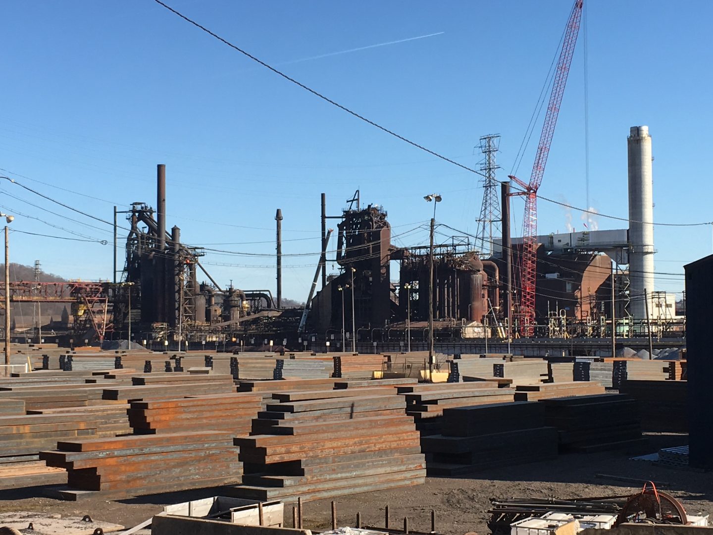 U.S. Steel's Edgar Thomson Plant is in the eastern Pittsburgh suburbs.