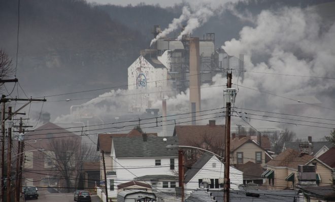 U.S. Steel's Clairton Plant, the largest coke works in North America, in Clairton, Pa. 