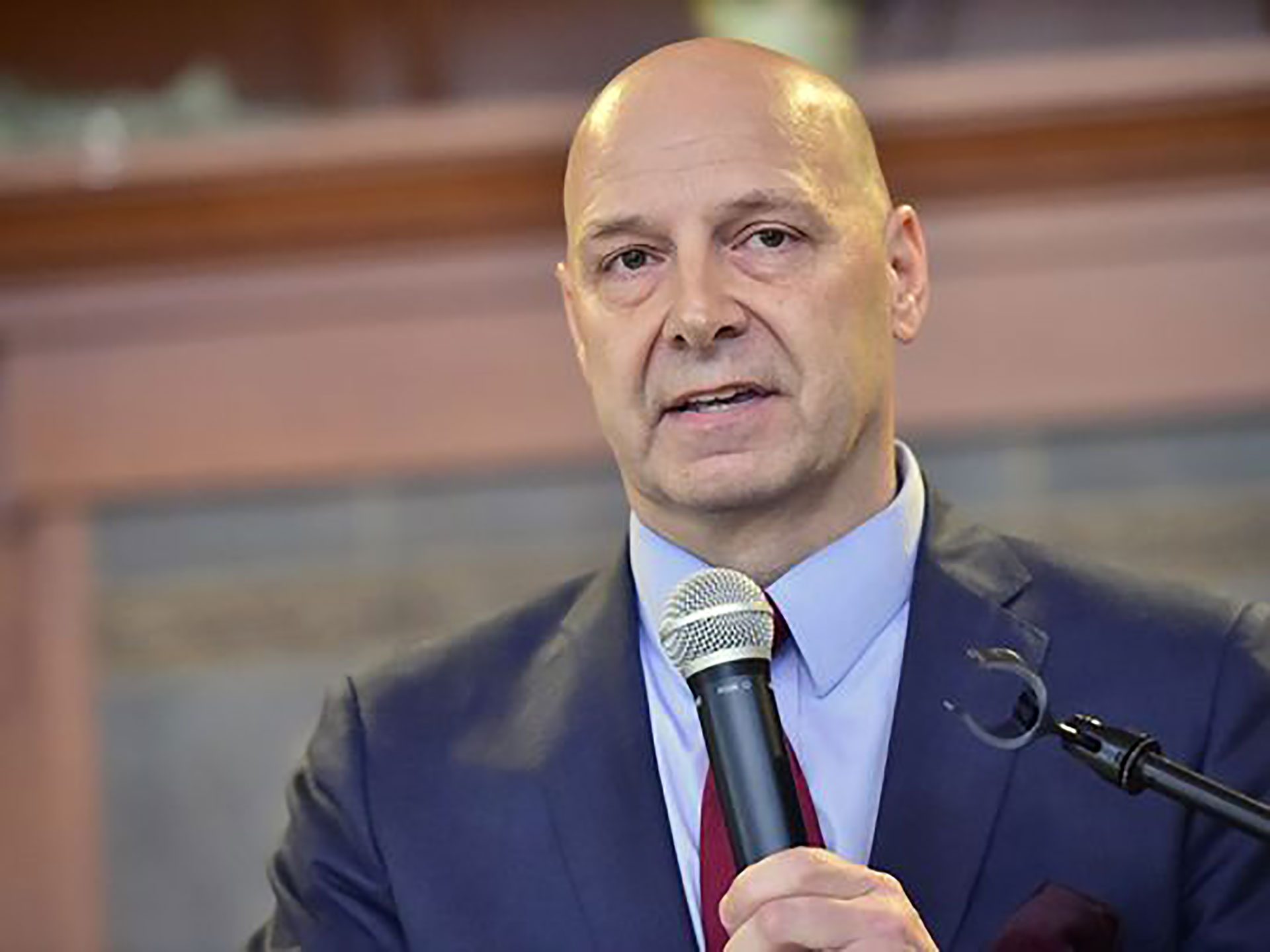 Source Pa. GOP Senator Doug Mastriano gets a positive test at Trump