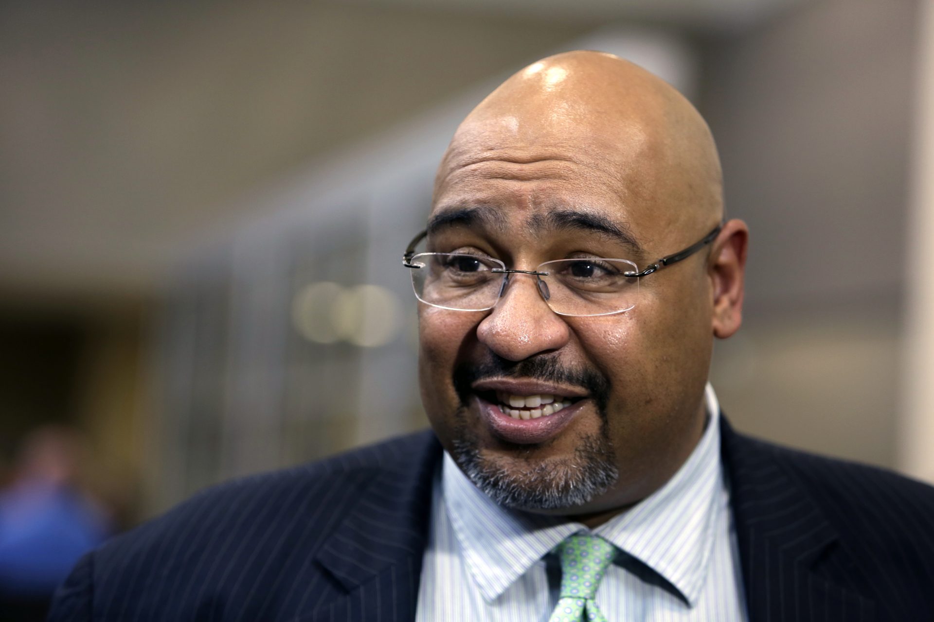 PA Department of Corrections Secretary John Wetzel attends the formal dedication of the State Correctional Institution at Phoenix Friday June 1, 2018 in Collegeville, Pa.