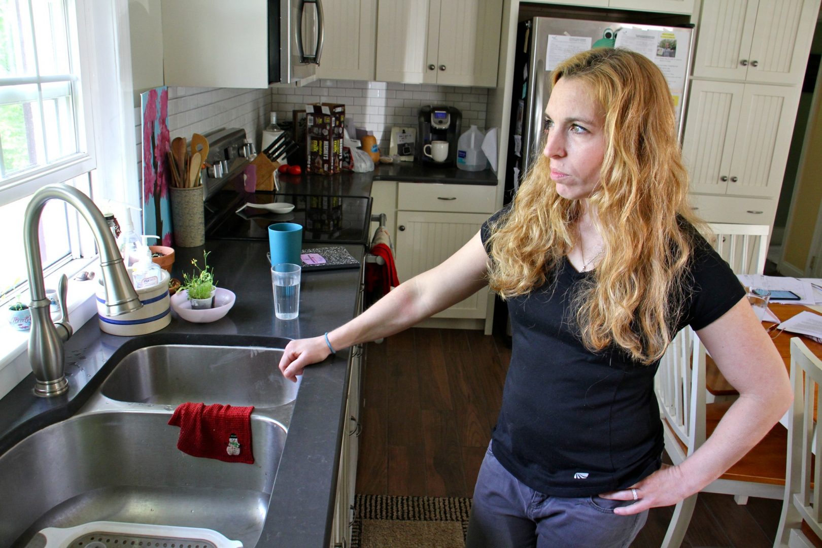 Jessica Cutaiar never liked the taste of the well water at her Sellersville home. Now she knows it is contaminated with PFAS, a chemical used in fire retardant foam. 