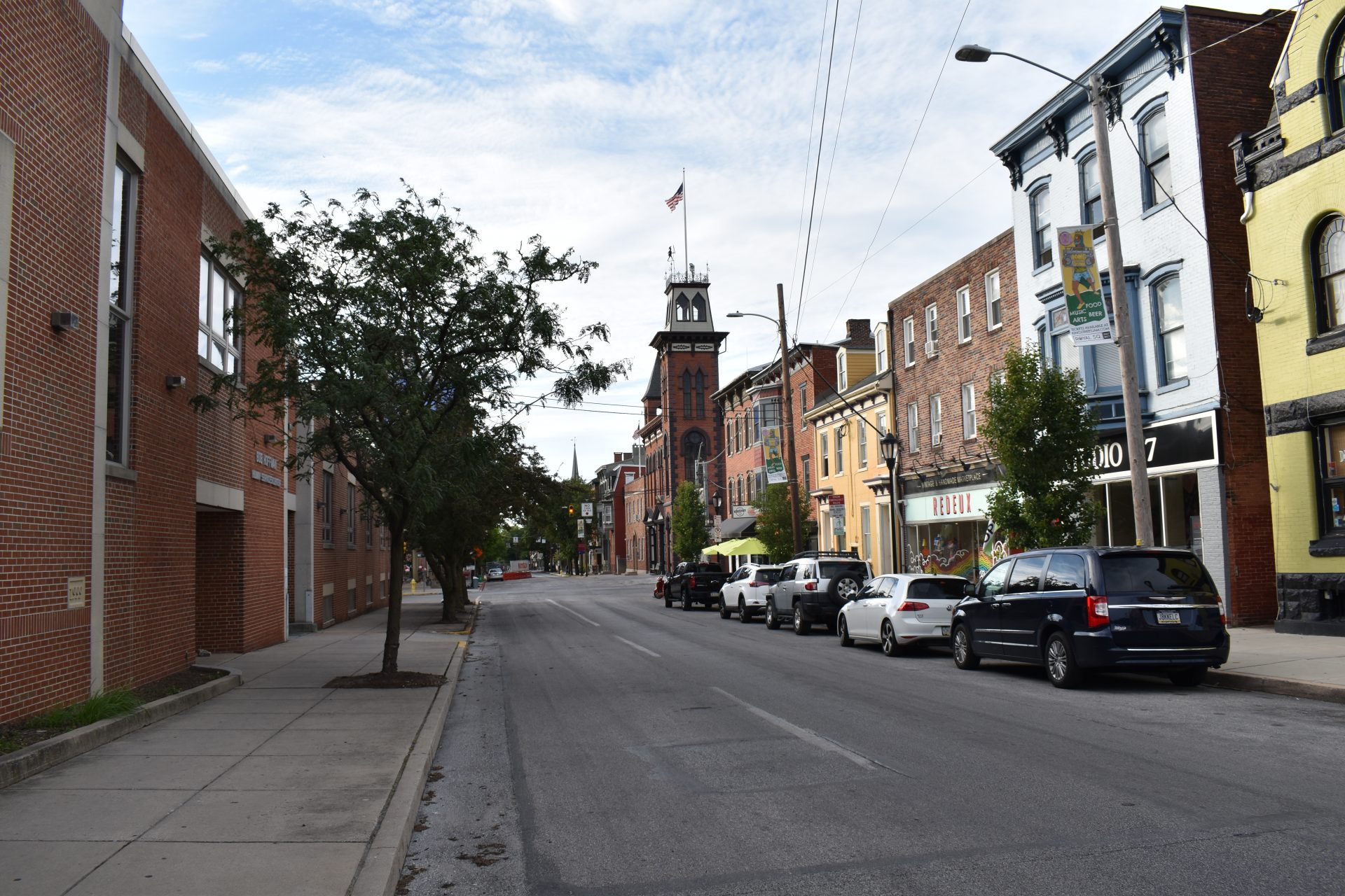 South Duke Street in York is seen on June 12, 2019.