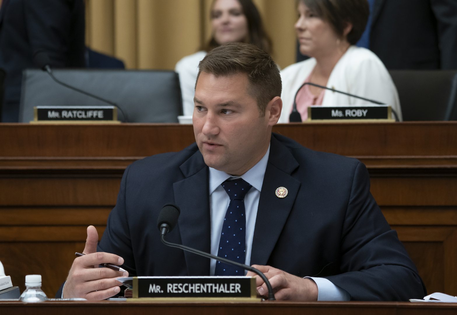 FILE PHOTO: Rep. Guy Reschenthaler, R-Pa., speaks during a House Judiciary Committee session on Capitol Hill in Washington, July 24, 2019.