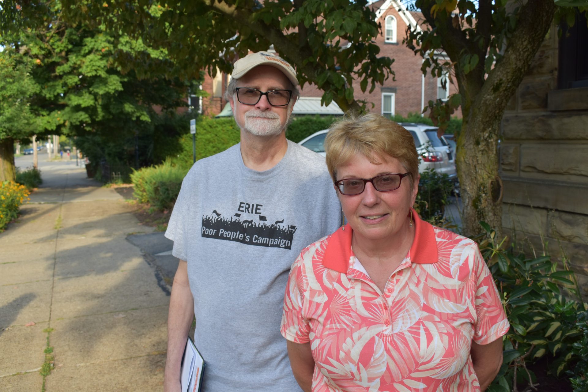 Art Leopold and Janice Etchison became members of Hold Erie Coke Accountable.