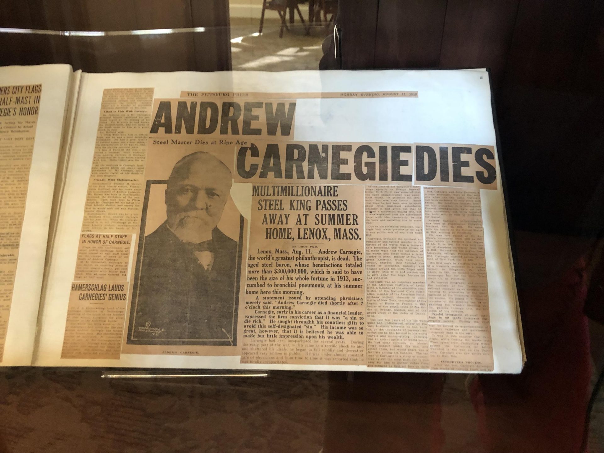 Access to books as a youngster inspired Andrew Carnegie WITF