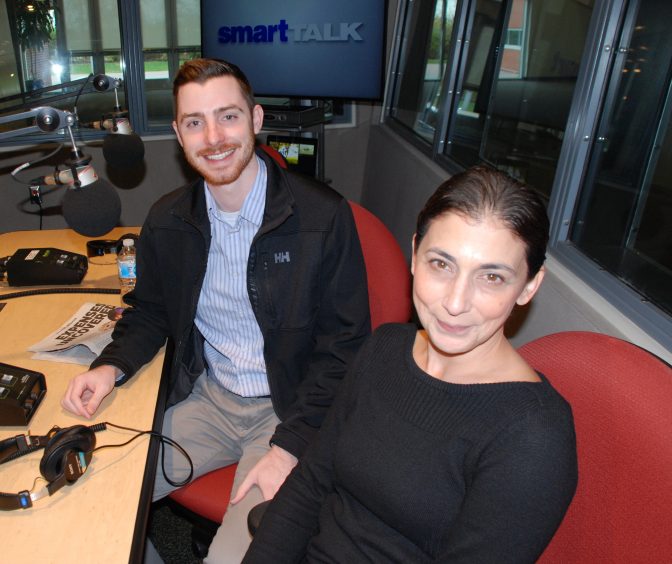 Sam Janesch and Angela Couloumbis