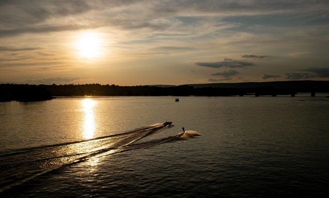 The Susquehanna River in Harrisburg as seen on Aug. 19, 2019. The river is the largest tributary to the Chesapeake Bay.