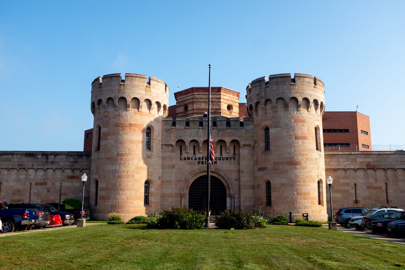 The Lancaster County Prison is seen in this photo taken Aug. 5, 2019.