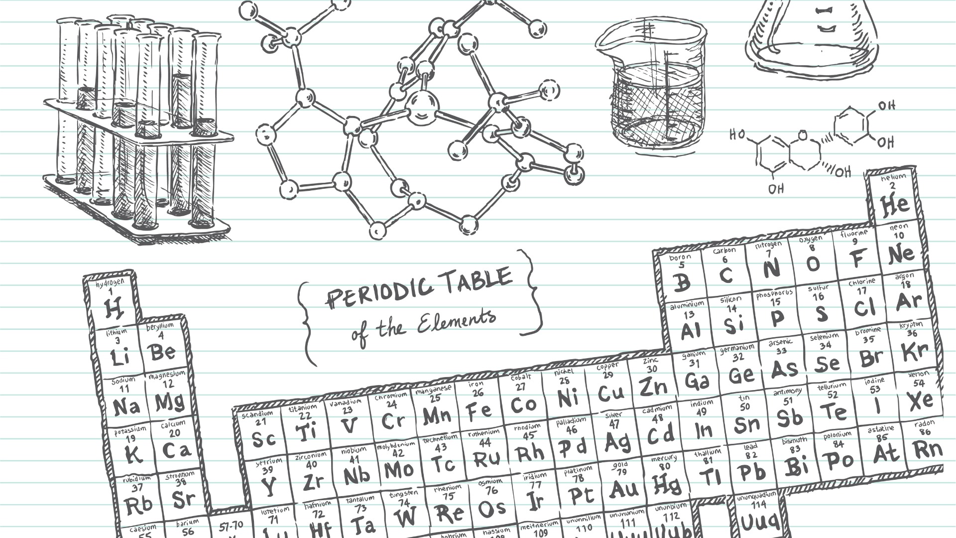Element Chart Doodle World 