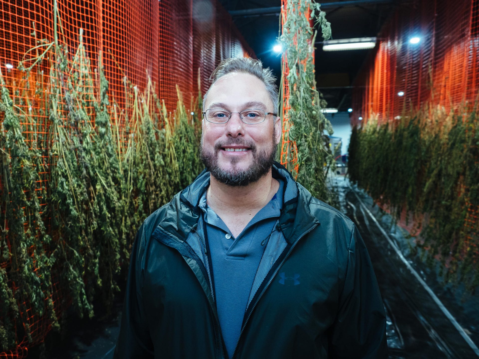 Eric Mattmuller is AgraPharm's chief engineering officer. He's hoping to avoid the pitfalls of a rainy spring by starting seeds in a greenhouse next year.
