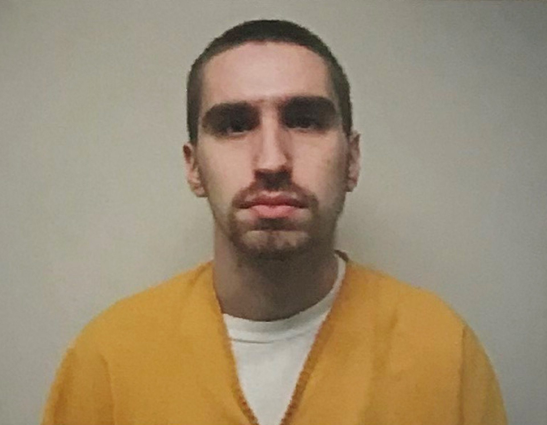 This undated photo provided by the U.S. Marshals shows Shawn Christy. Federal and local authorities are seeking the Pennsylvania man on allegations that he threatened several government officials, including President Trump. U.S. Marshals say authorities served a search warrant at the McAdoo home of Christy early Wednesday, June 20, 2018, but didn't find him.