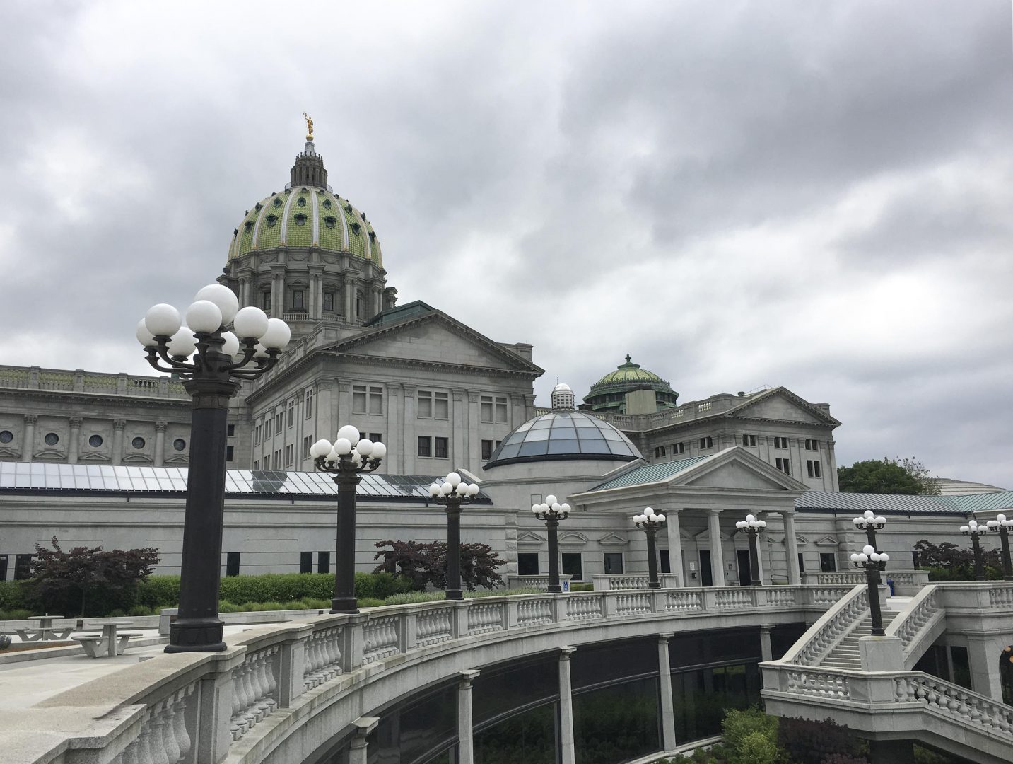 FILE PHOTO: The Pennsylvania State Capitol is seen in this file photo.