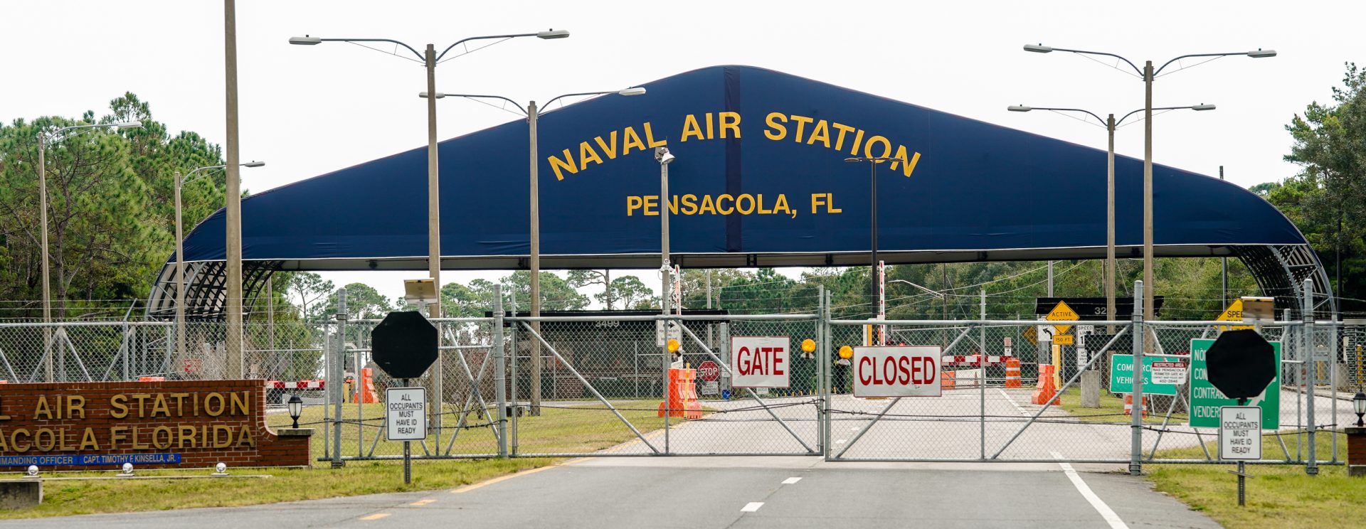 Three sailors were killed and eight injured in a shooting at the Pensacola Naval Air Station on Friday in Florida. The FBI is investigating the attack as an act of terrorism.