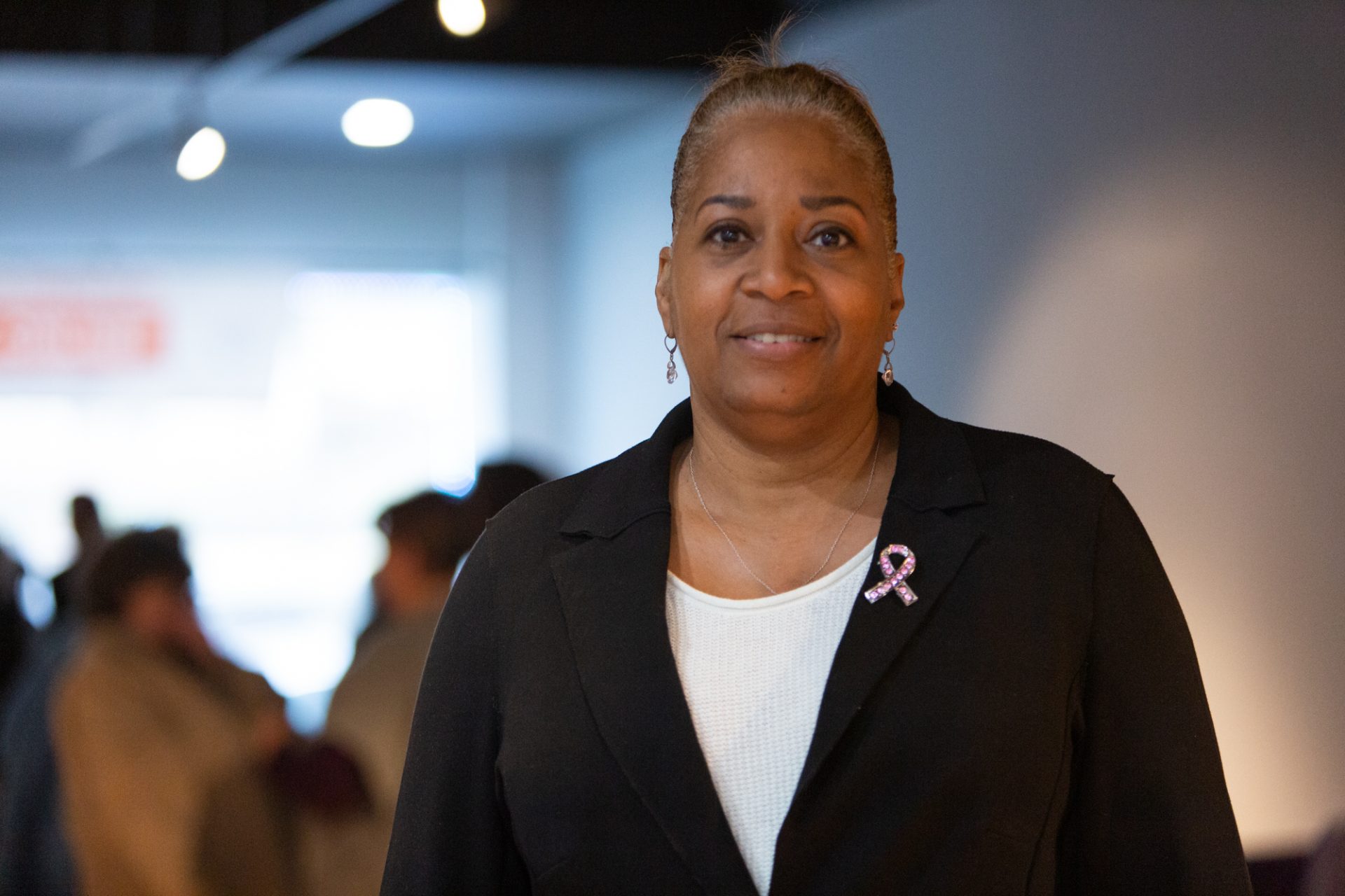 Gail Stephens. 57, comes from Collegeville. She came to the 2020 Census recruitment session to learn more about how the census gathering works and how to become a census taker.