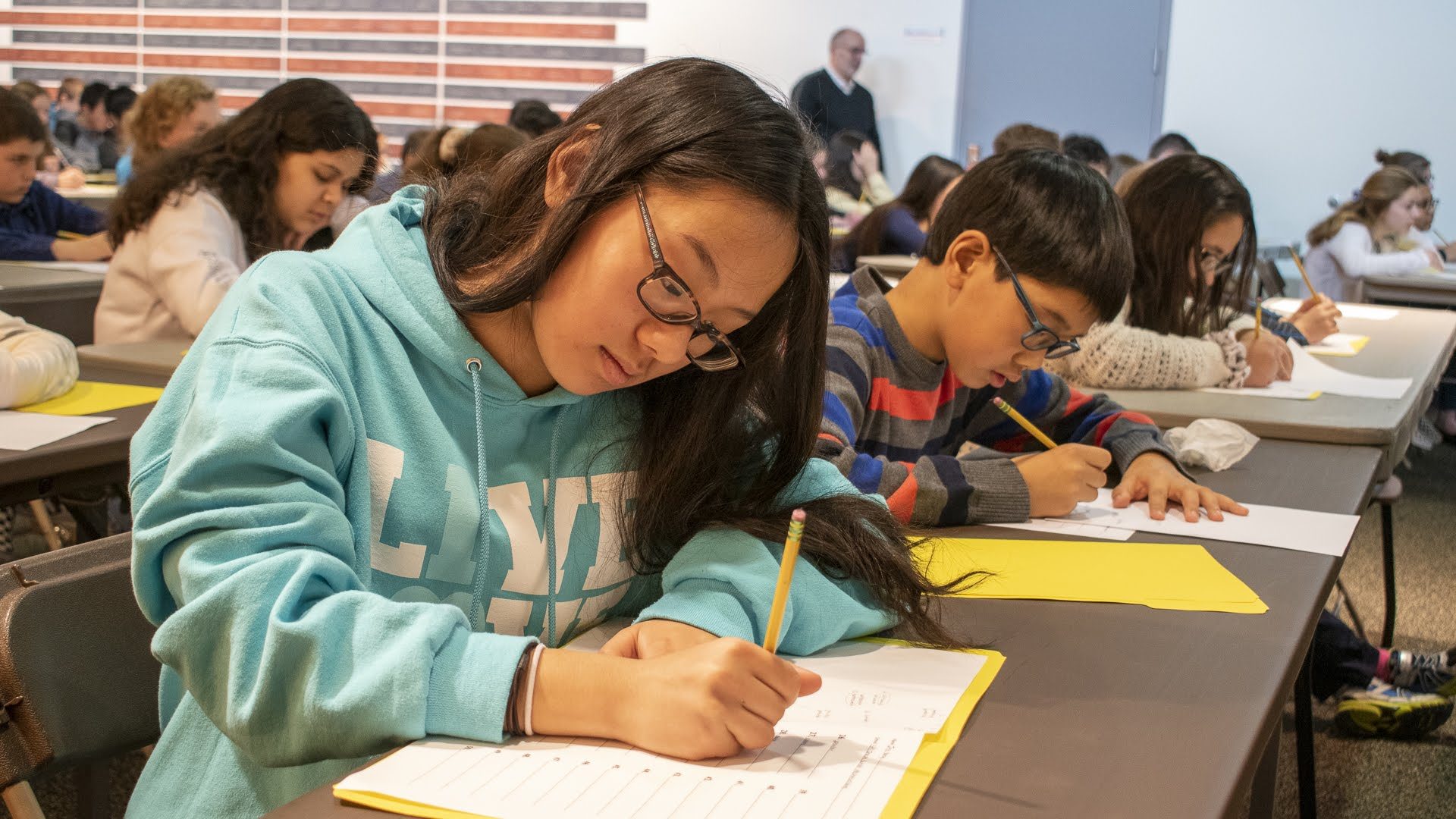 The written portion of WITF’s Central PA Spelling Bee was held at WITF on January 19, 2020, and consisted of 50 spelling words and 50 vocabulary words.