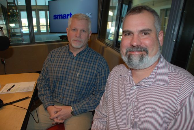 Chris Rosenberry, Ph.D., and Travis Lau appear on Smart Talk on January 16, 2020.