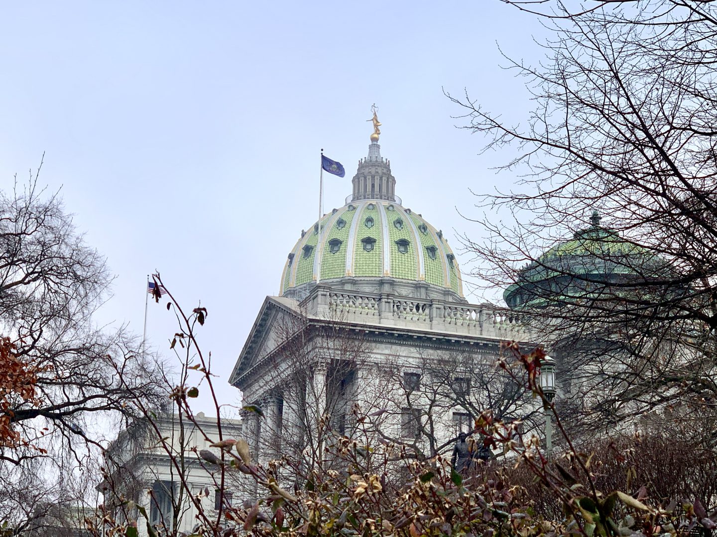 The Capitol in Harrisburg, Pa., on Wednesday, Jan. 15, 2020.