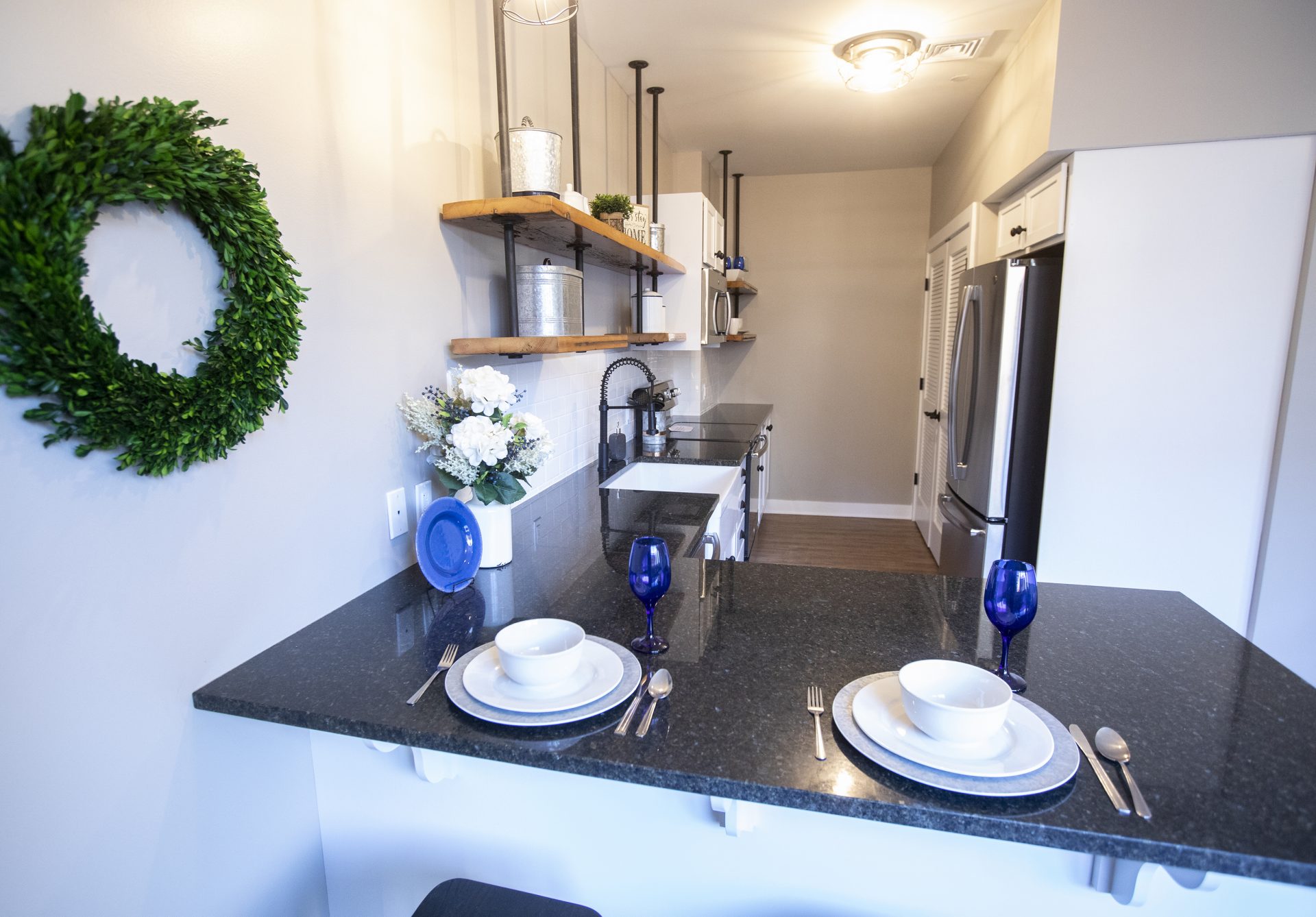 A kitchen in the BenMar Apartments in Harrisburg. Dec. 20, 2019.