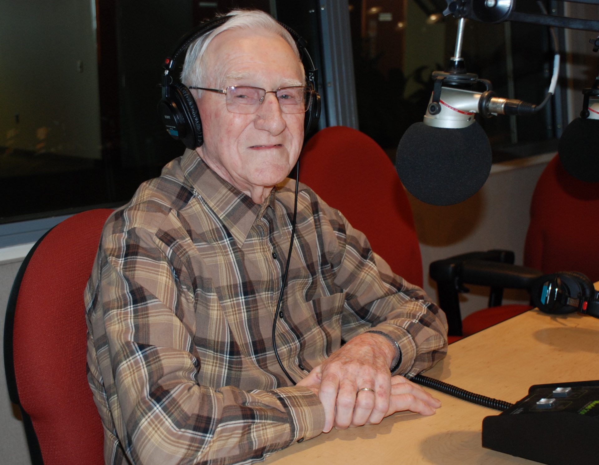 Iwo Jima veteran George Aukamp appears on Smart Talk on February 28, 2020. 