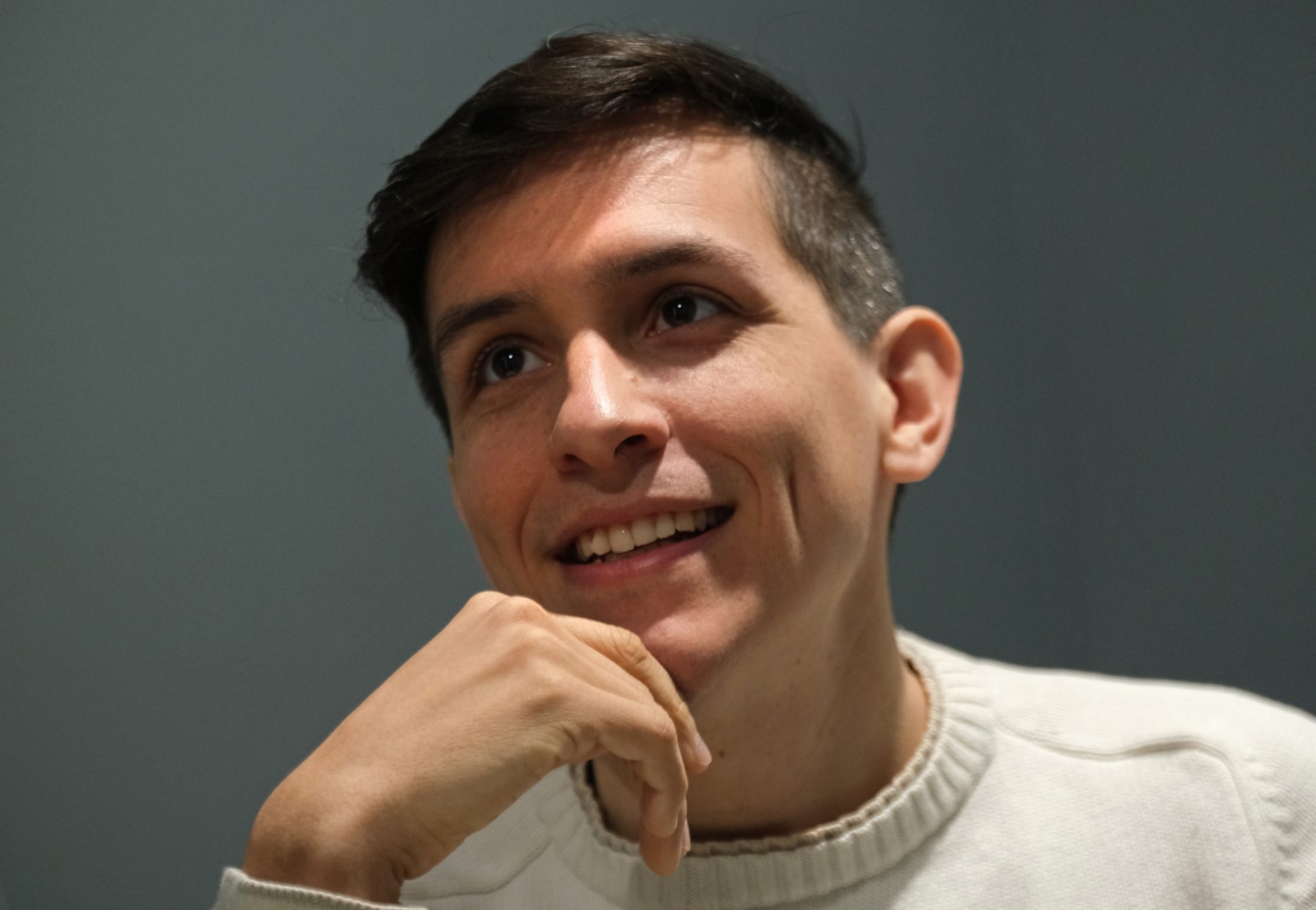 Journalist Anthony Orozco speaks during an interview Jan. 15, 2020, at Mi Casa Su Casa in Reading, Pennsylvania.